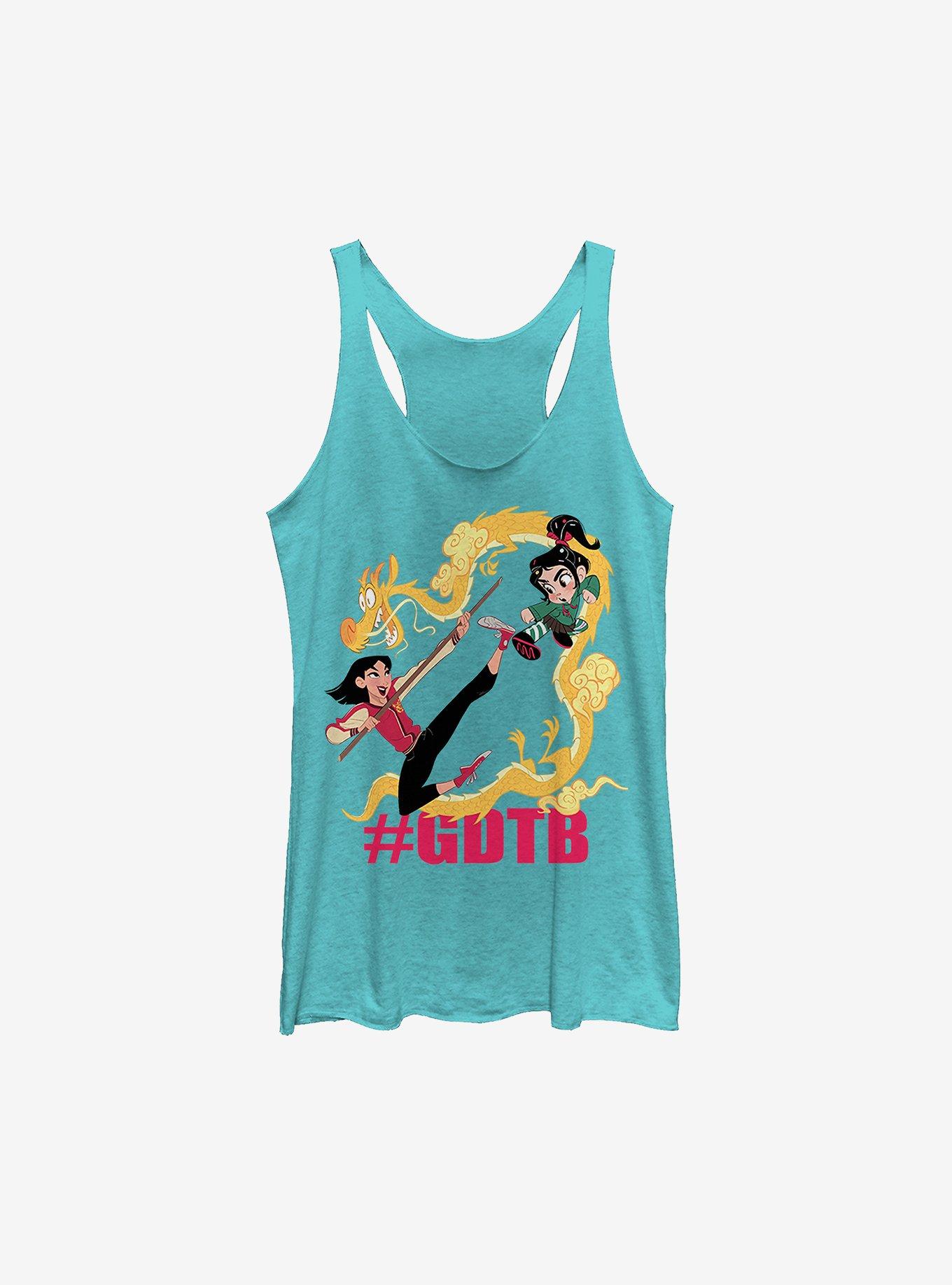 Disney Ralph Breaks The Internet Vanellope Mulan #GDTB Tank Top, TAHI BLUE, hi-res