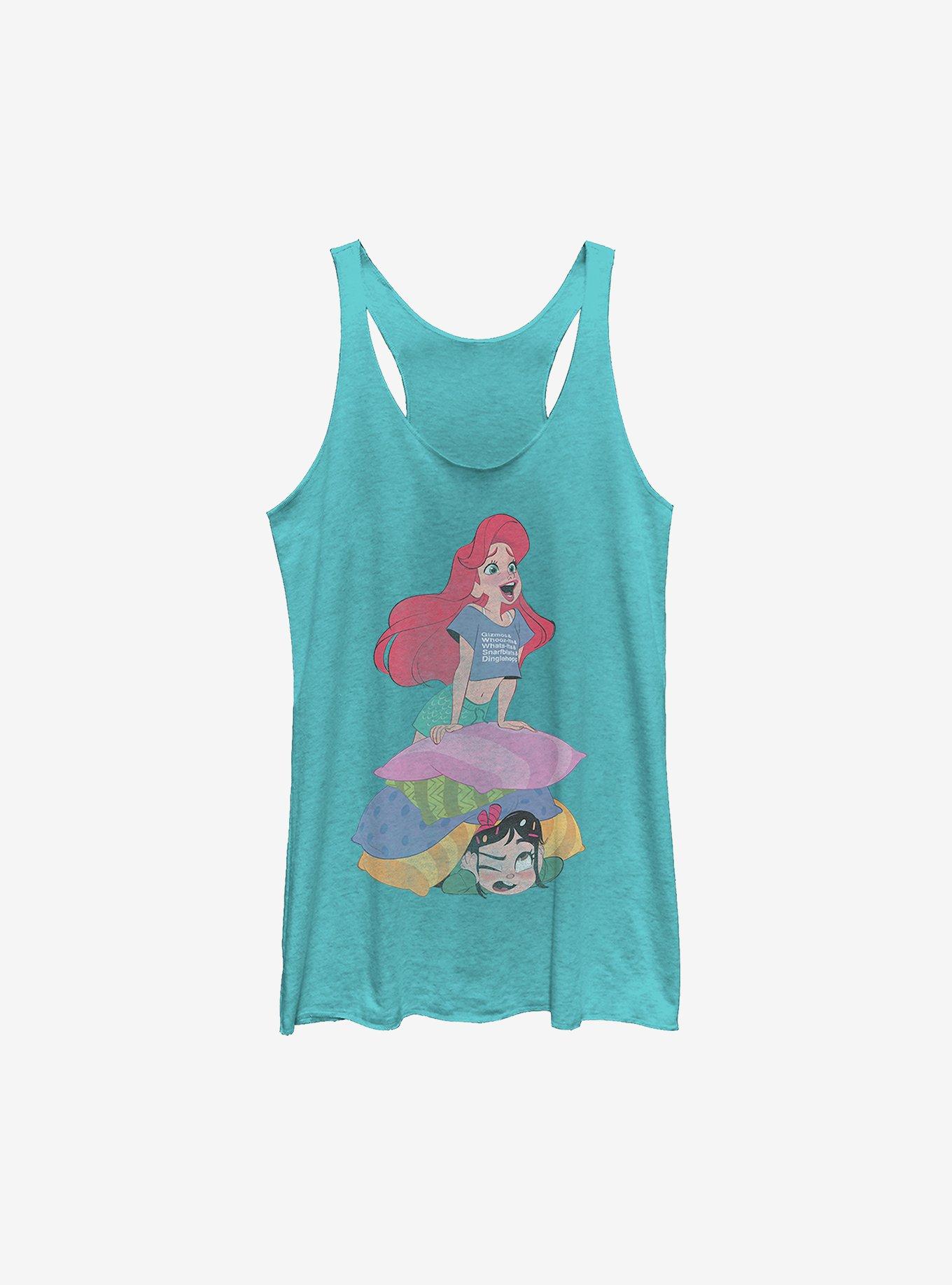 Disney Ralph Breaks The Internet Vanellope Ariel Singing Tank Top, TAHI BLUE, hi-res