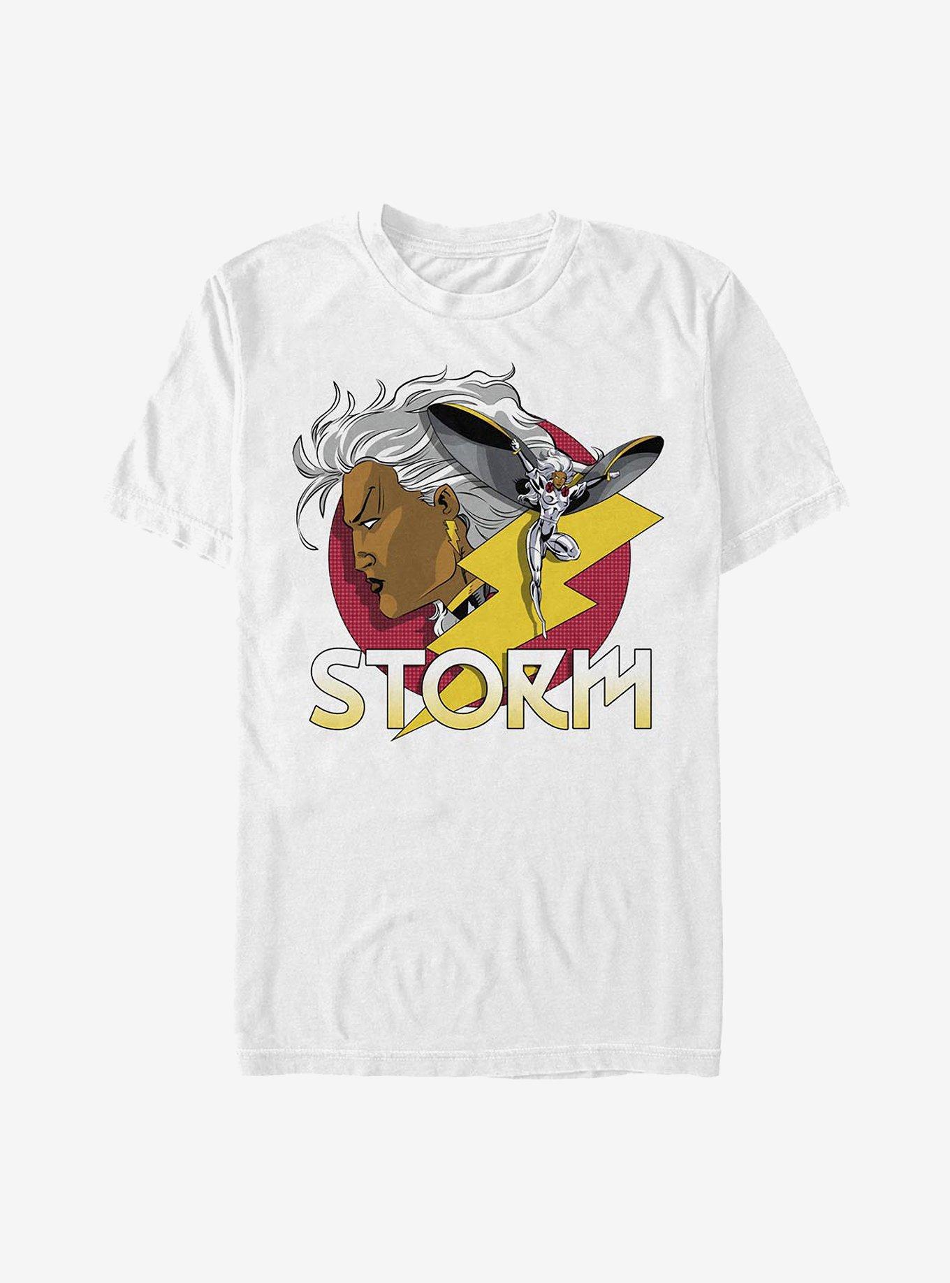 Storm Pinned Up T-Shirt in Black