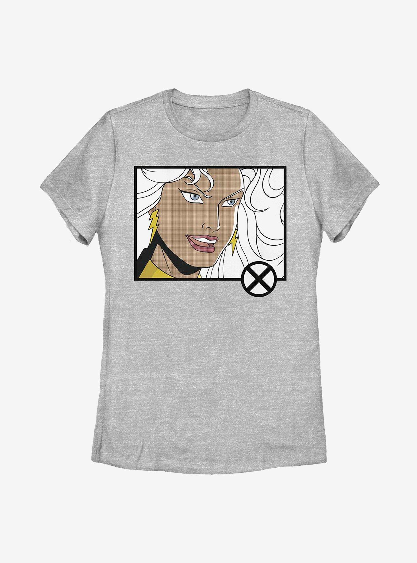 Marvel X-Men Storm Pop Art Womens T-Shirt, ATH HTR, hi-res