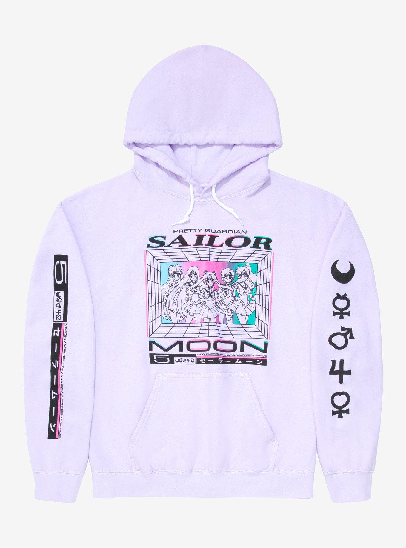 Sailor Moon Vaporwave Hoodie - BoxLunch Exclusive