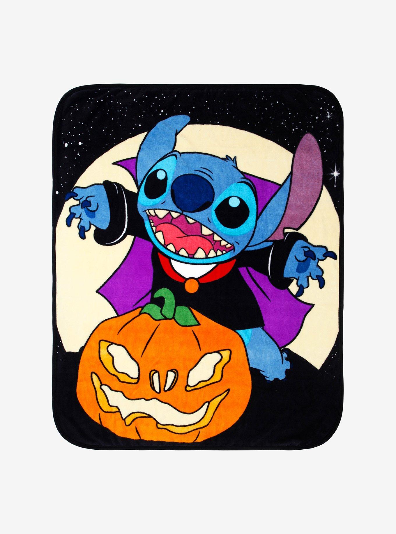 Disney Lilo & Stitch Vampire Stitch Throw Blanket, , hi-res