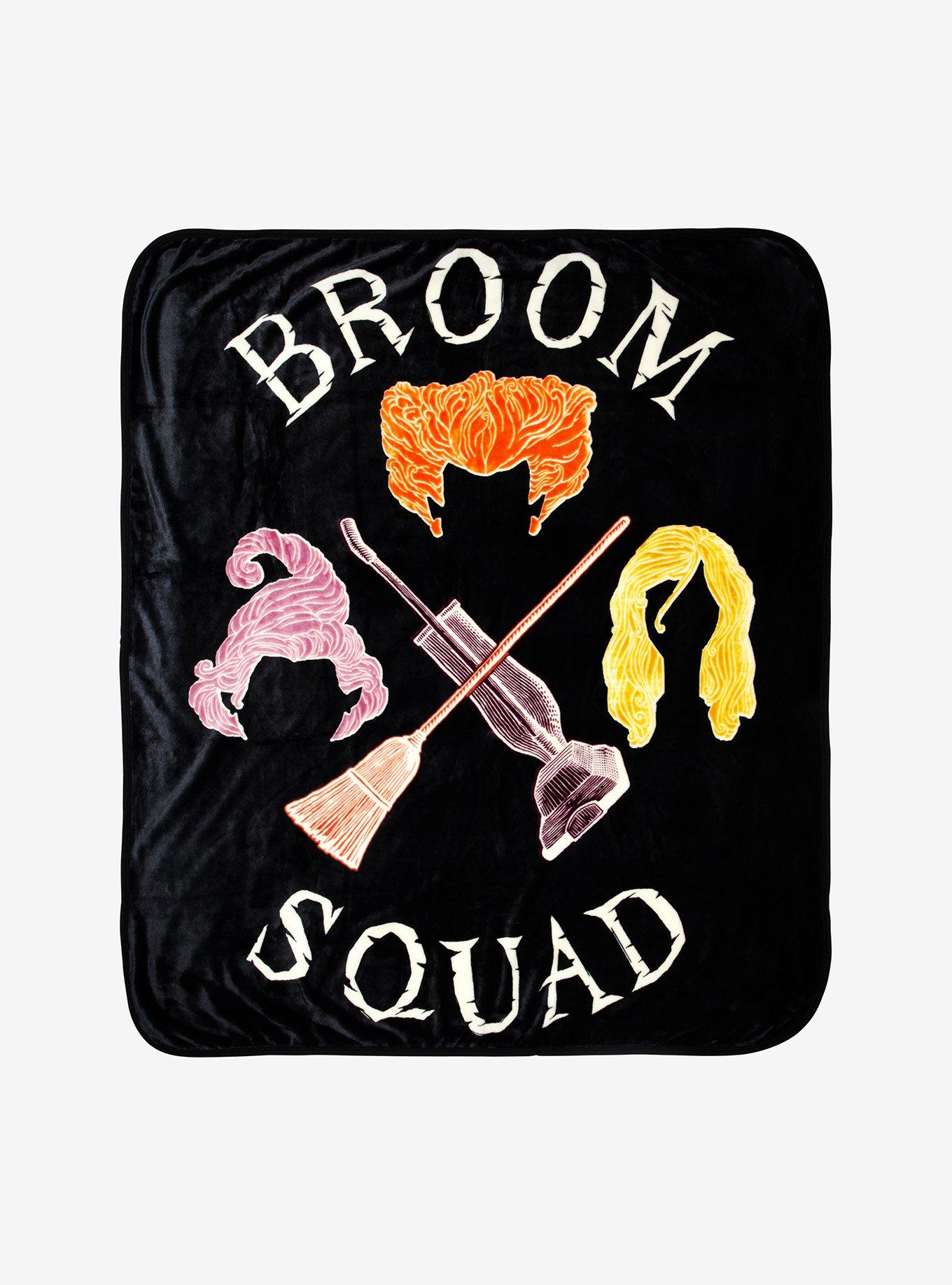 Disney Hocus Pocus Broom Squad Throw Blanket, , hi-res