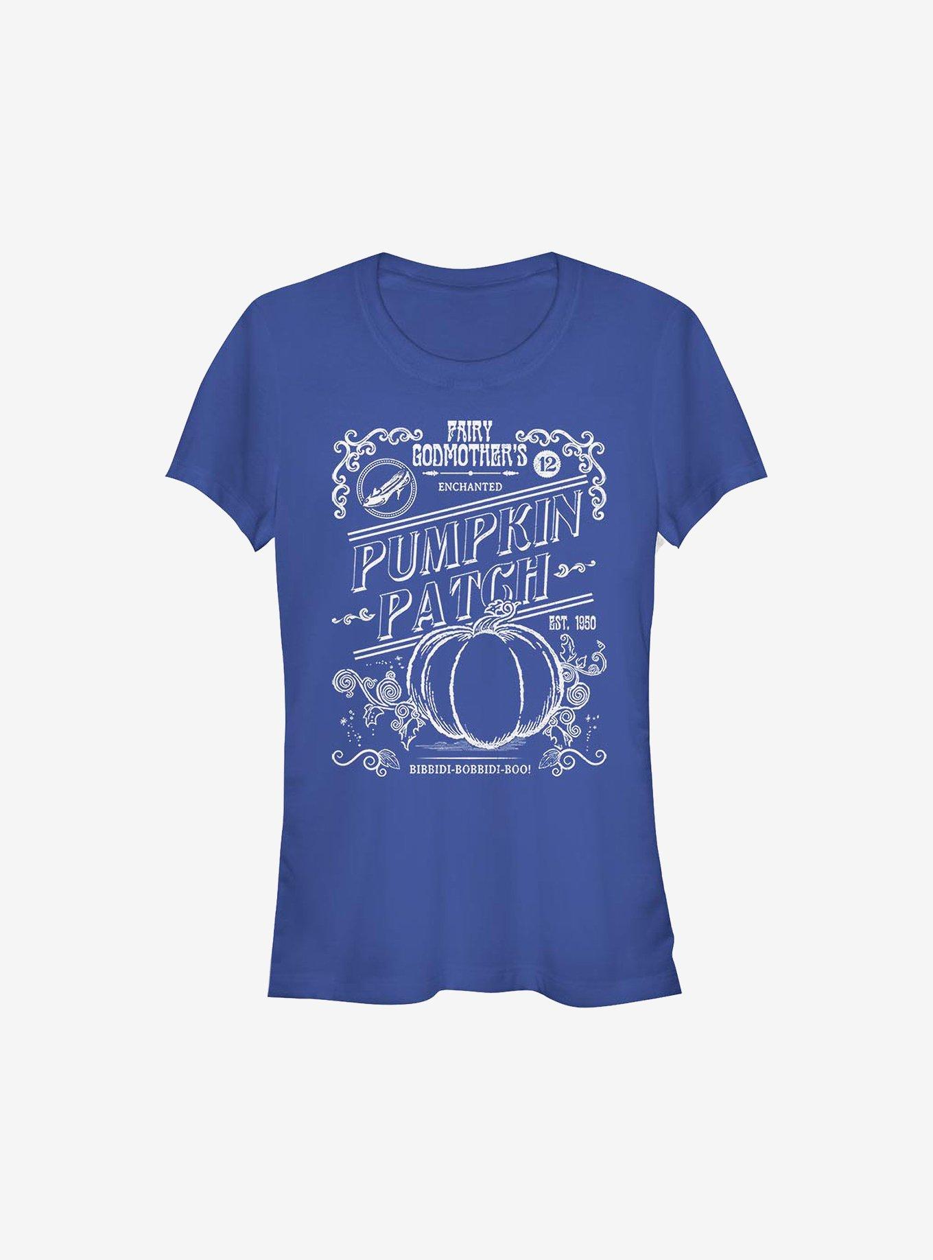 Disney Cinderella Midnight Pumpkin Patch Girls T-Shirt, ROYAL, hi-res
