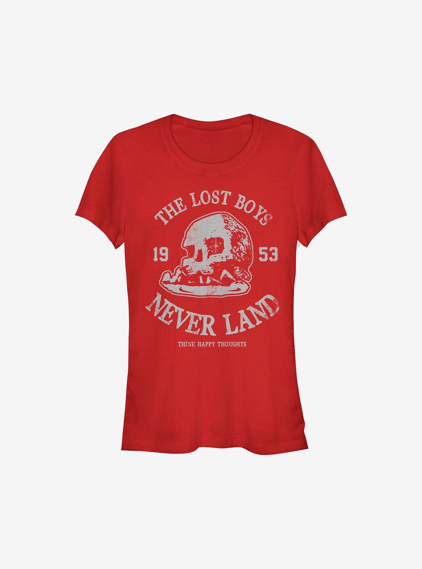 Disney Peter Pan Boys Be Lost Girls T-Shirt, RED, hi-res