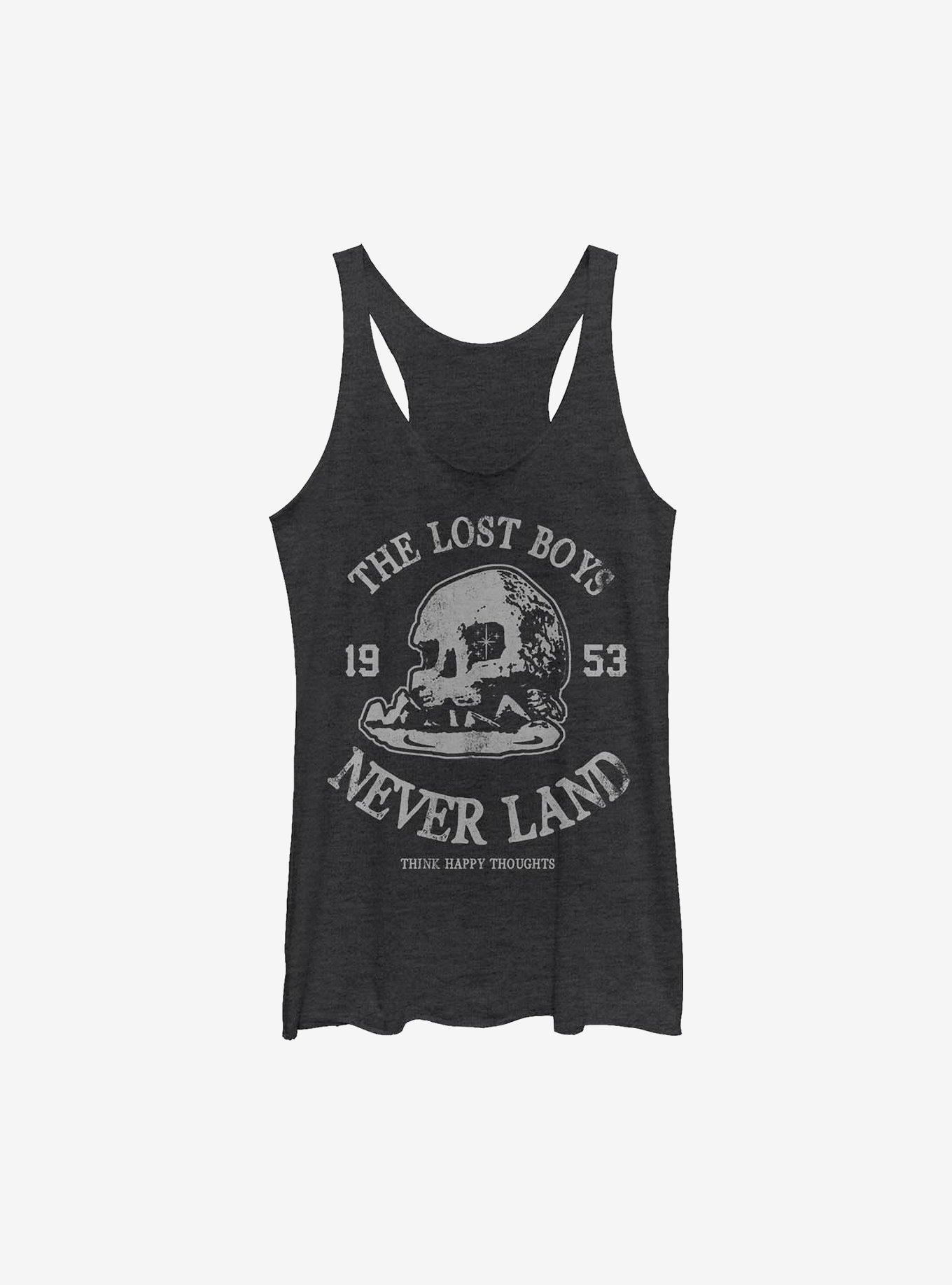 Disney Peter Pan Boys Be Lost Girls Tank, BLK HTR, hi-res