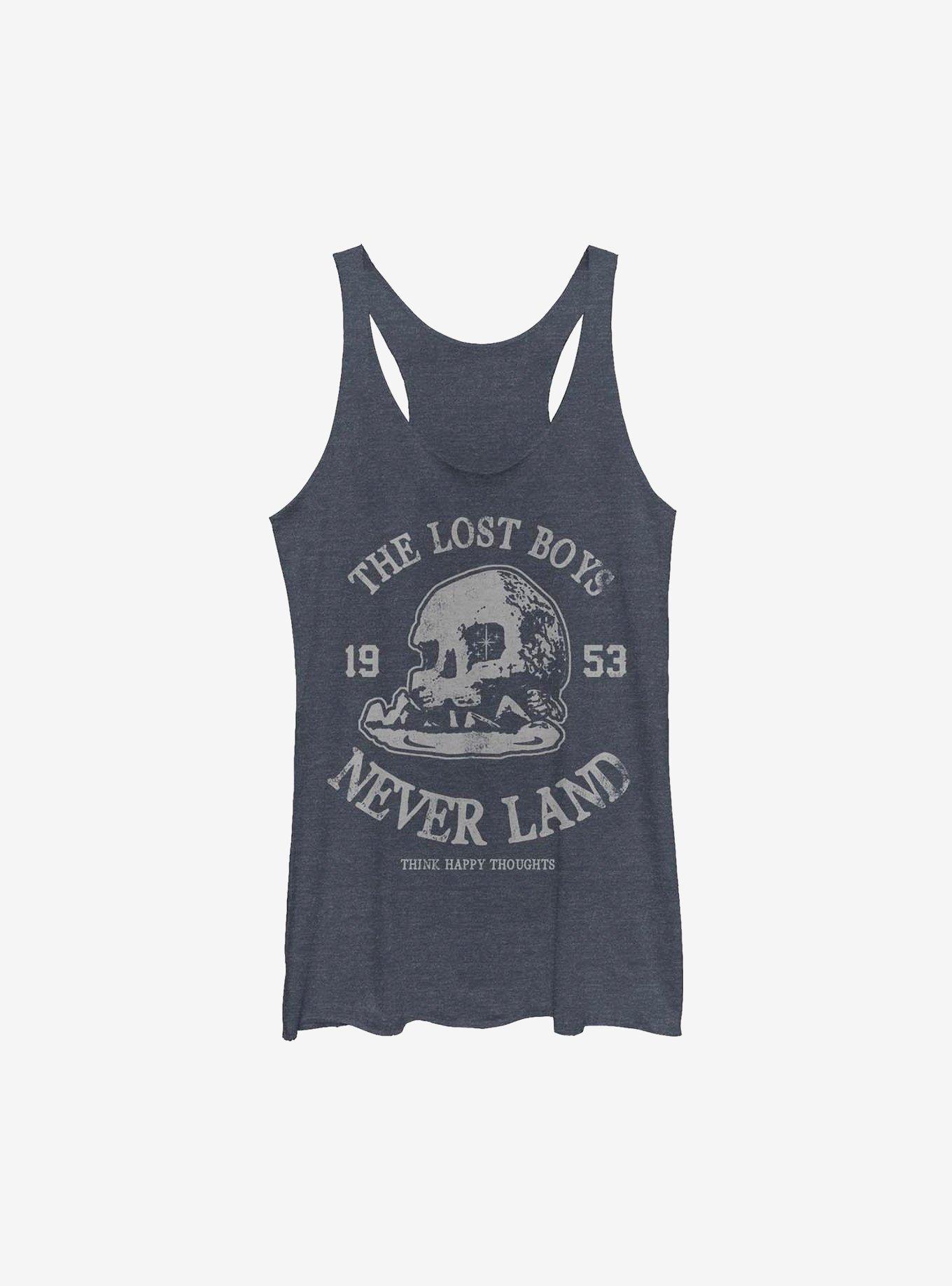 Disney Peter Pan Boys Be Lost Girls Tank, NAVY HTR, hi-res