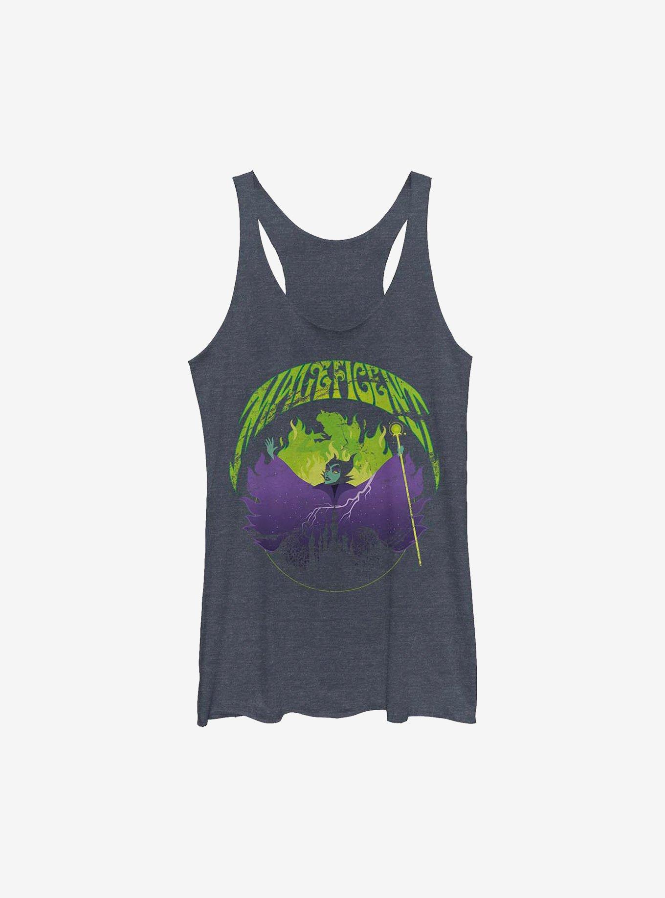 Disney Maleficent Maleficent Castle Flame Outline Girls Tank, , hi-res