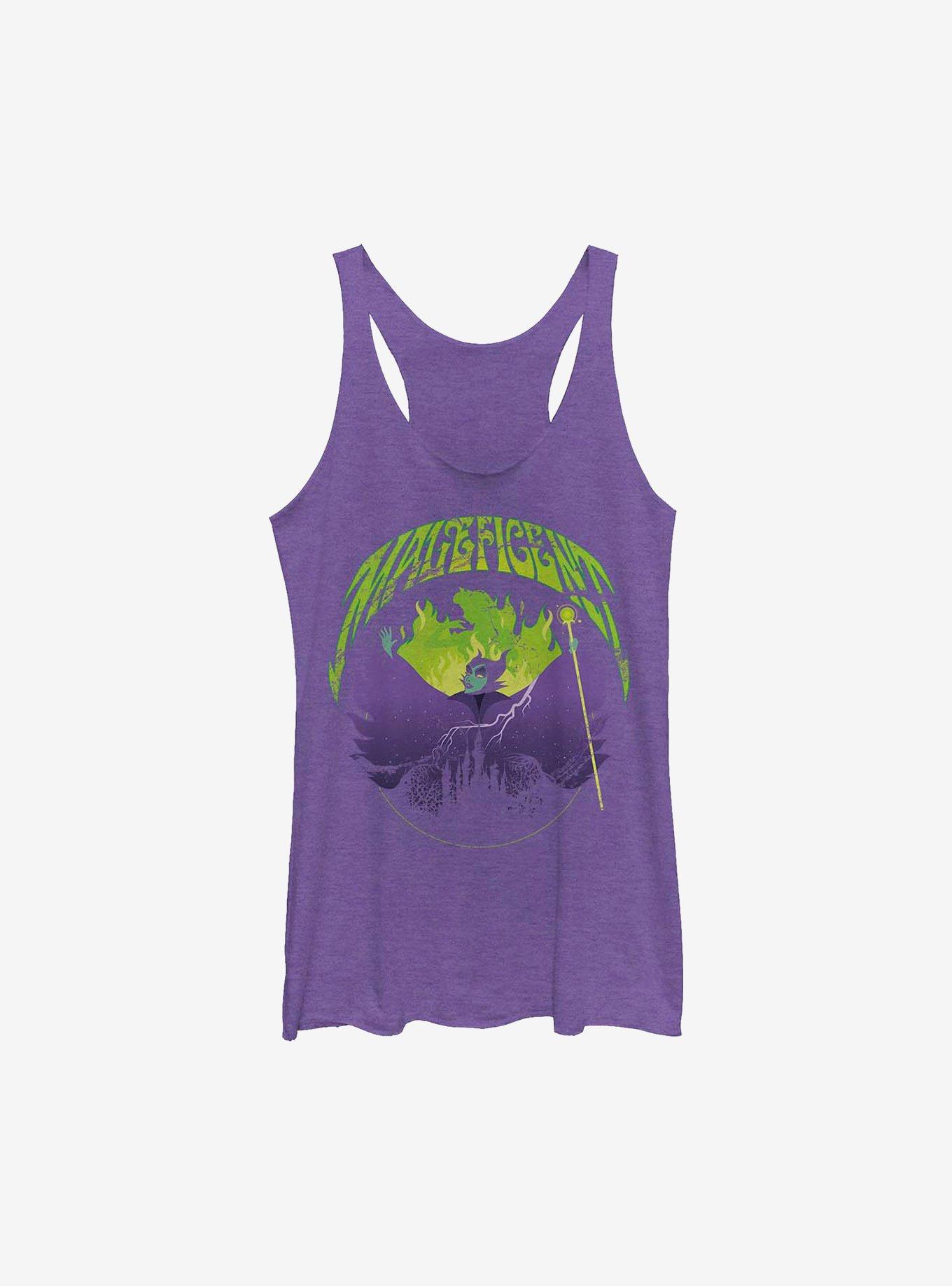 Disney Maleficent Maleficent Castle Flame Outline Girls Tank, , hi-res