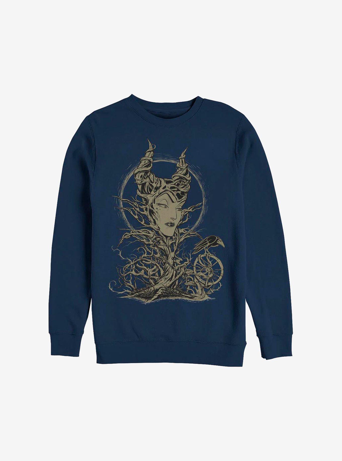 Disney Maleficent The Gift Crew Sweatshirt, NAVY, hi-res