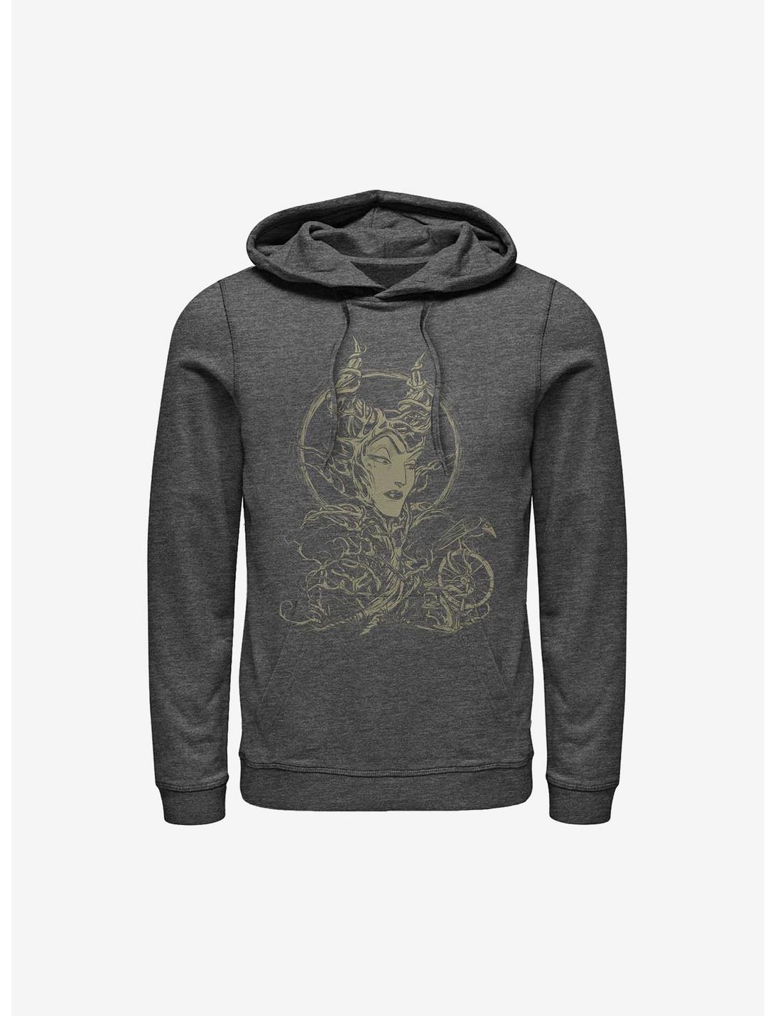 Disney Maleficent The Gift Hoodie, CHAR HTR, hi-res