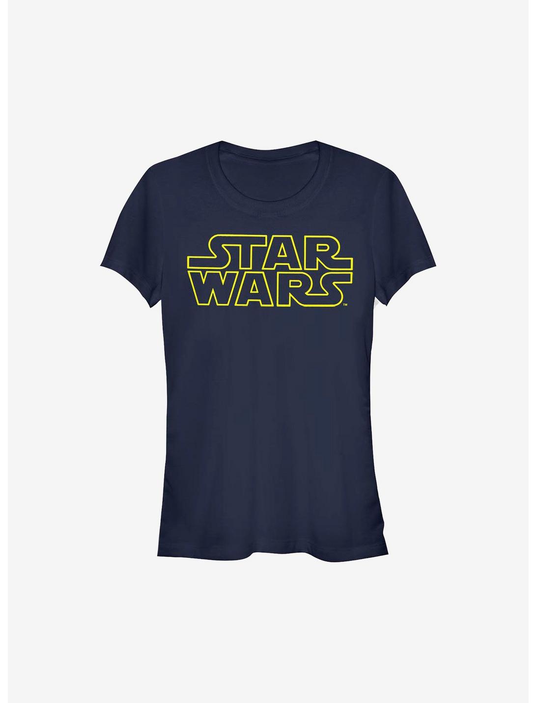 Star Wars Simplified Girls T-Shirt, NAVY, hi-res