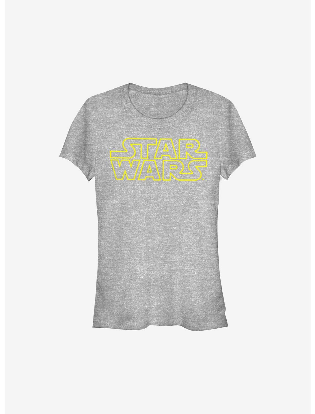 Star Wars Simplified Star Wars Girls T-Shirt, ATH HTR, hi-res