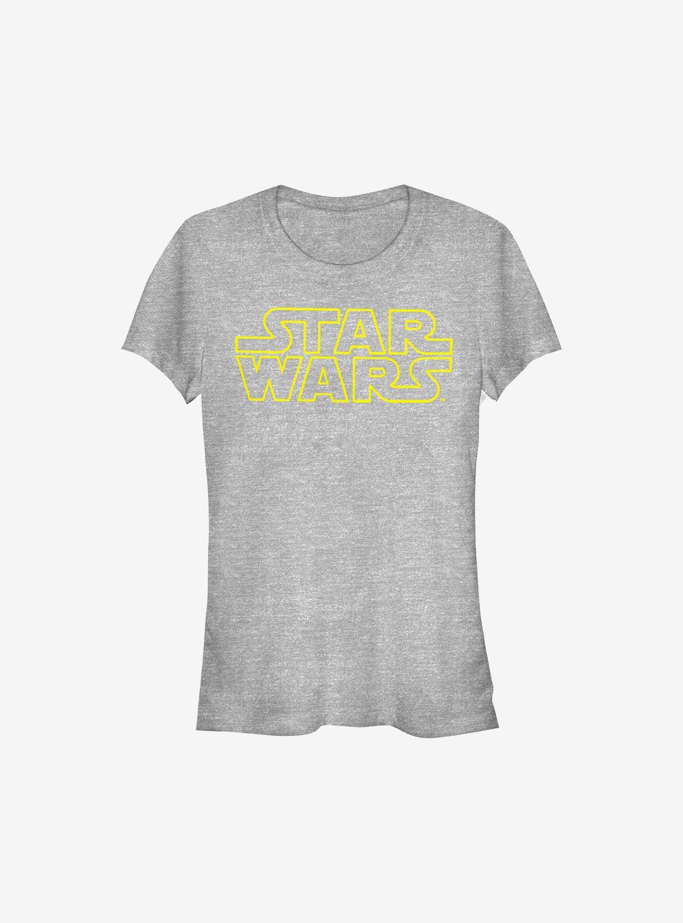 Star Wars Simplified Star Wars Girls T-Shirt, ATH HTR, hi-res