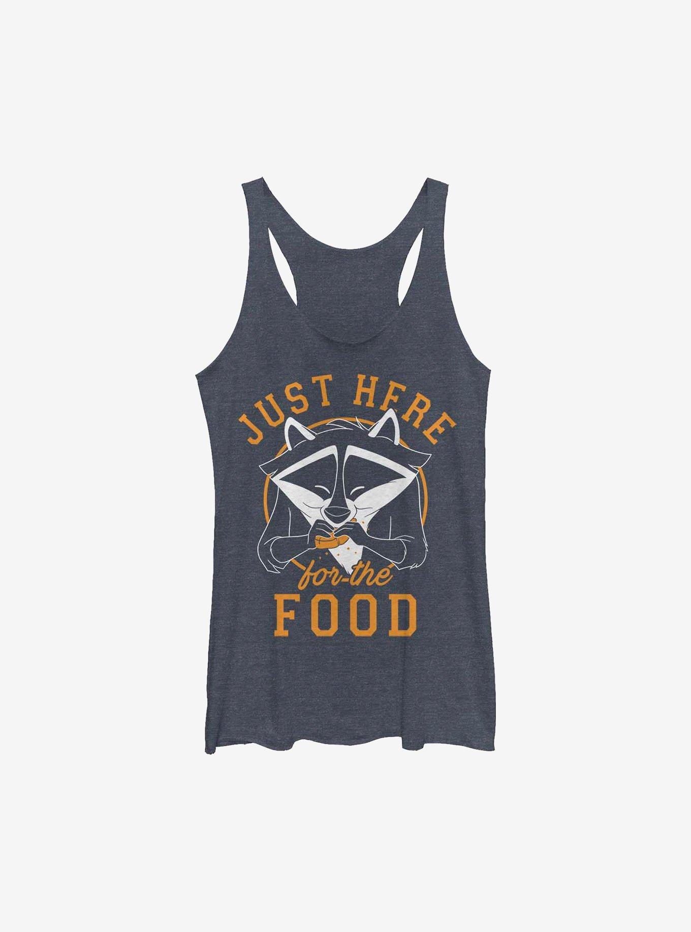 Disney Pocahontas Meeko Here For Food Girls Tank, , hi-res