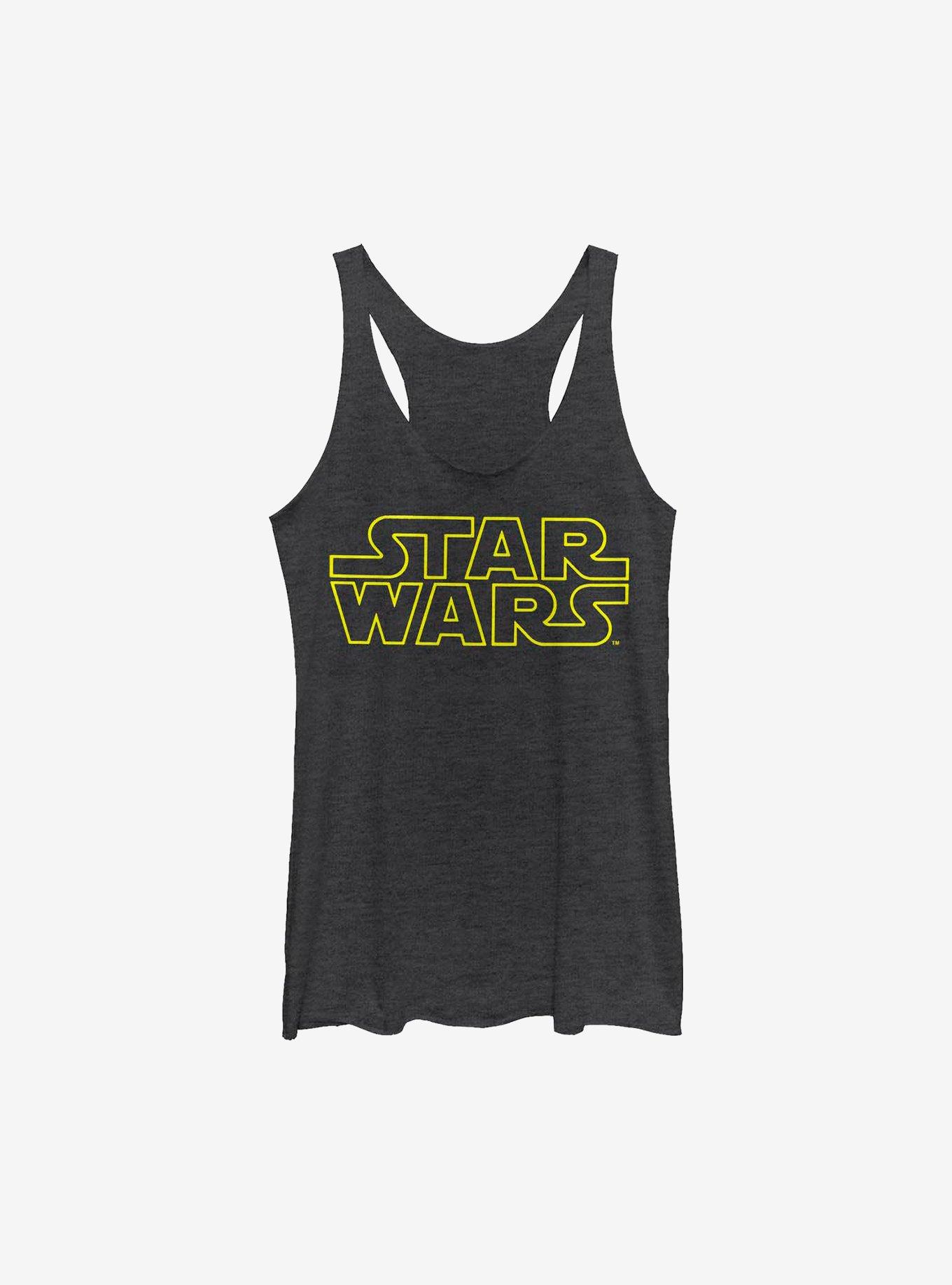 Star Wars Simplified Girls Tank, BLK HTR, hi-res