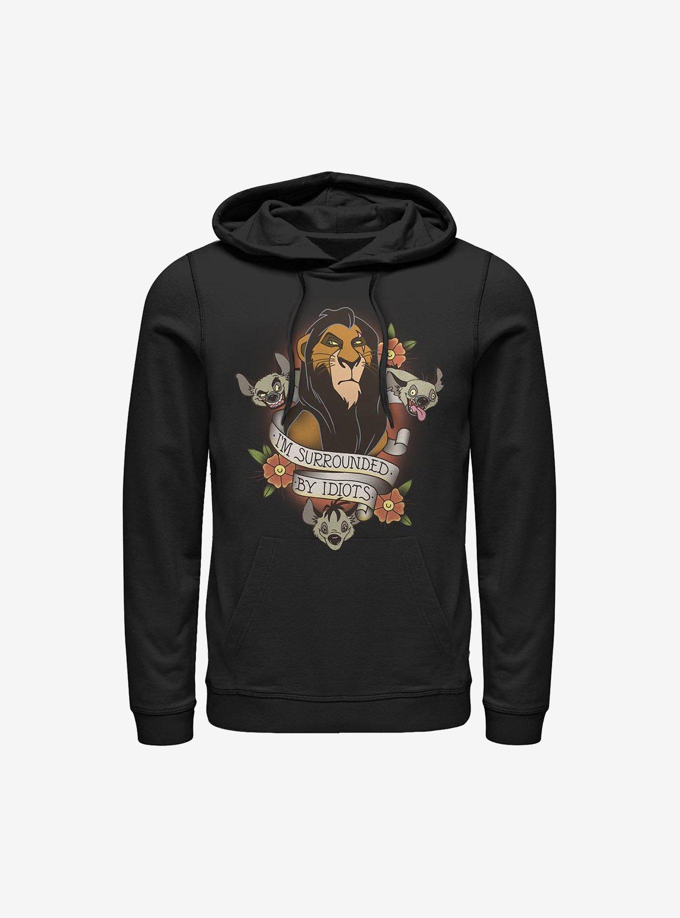Disney The Lion King Surrounded Hoodie, BLACK, hi-res