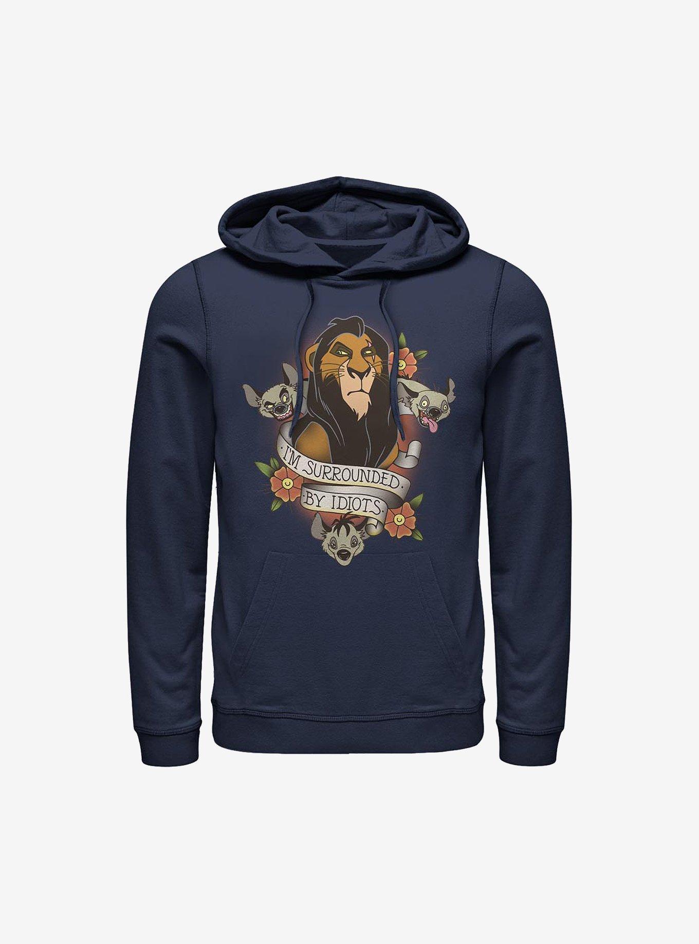 Disney The Lion King Surrounded Hoodie, NAVY, hi-res