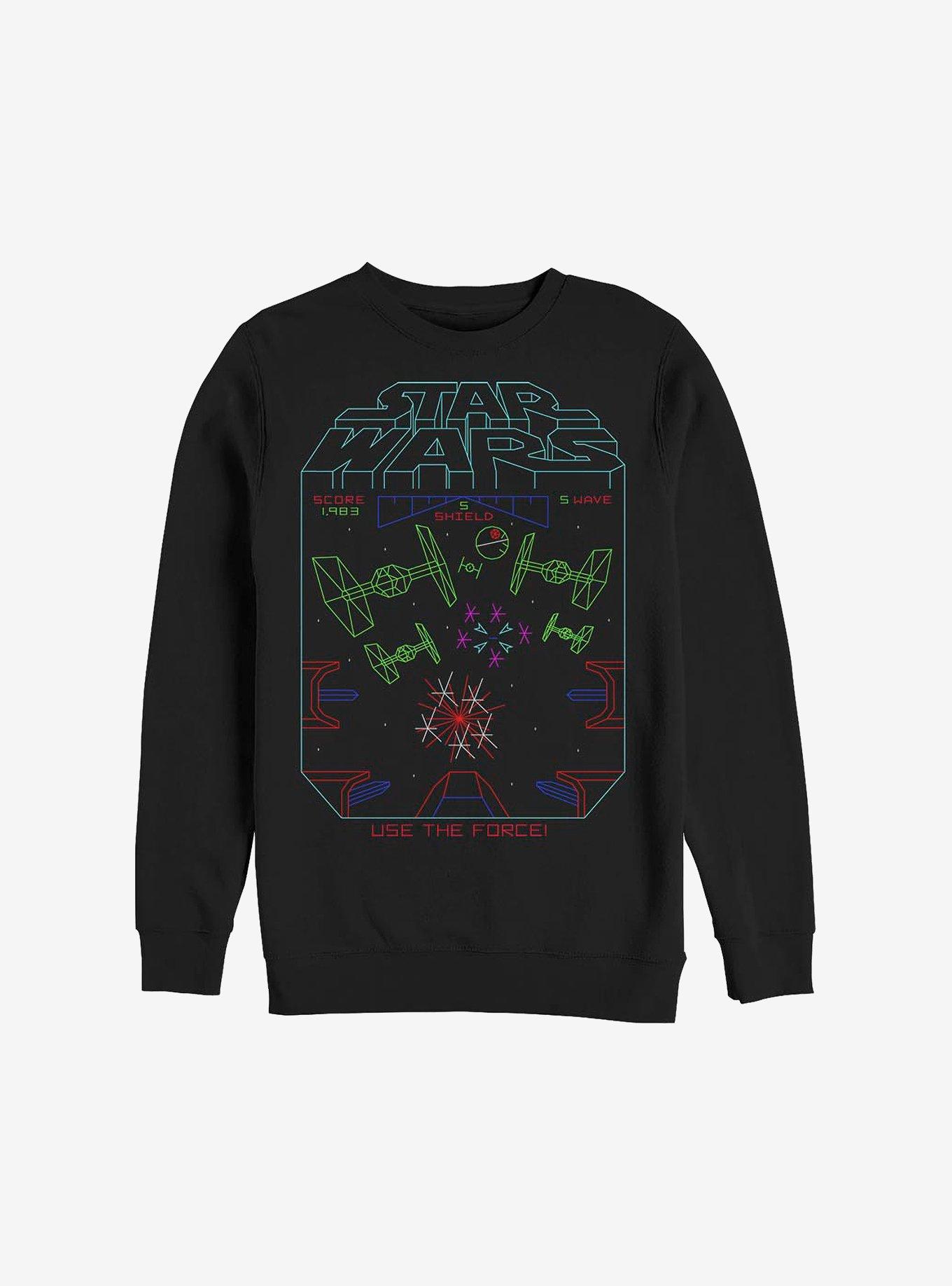 Star Wars 5 Standing By Crew Sweatshirt, BLACK, hi-res