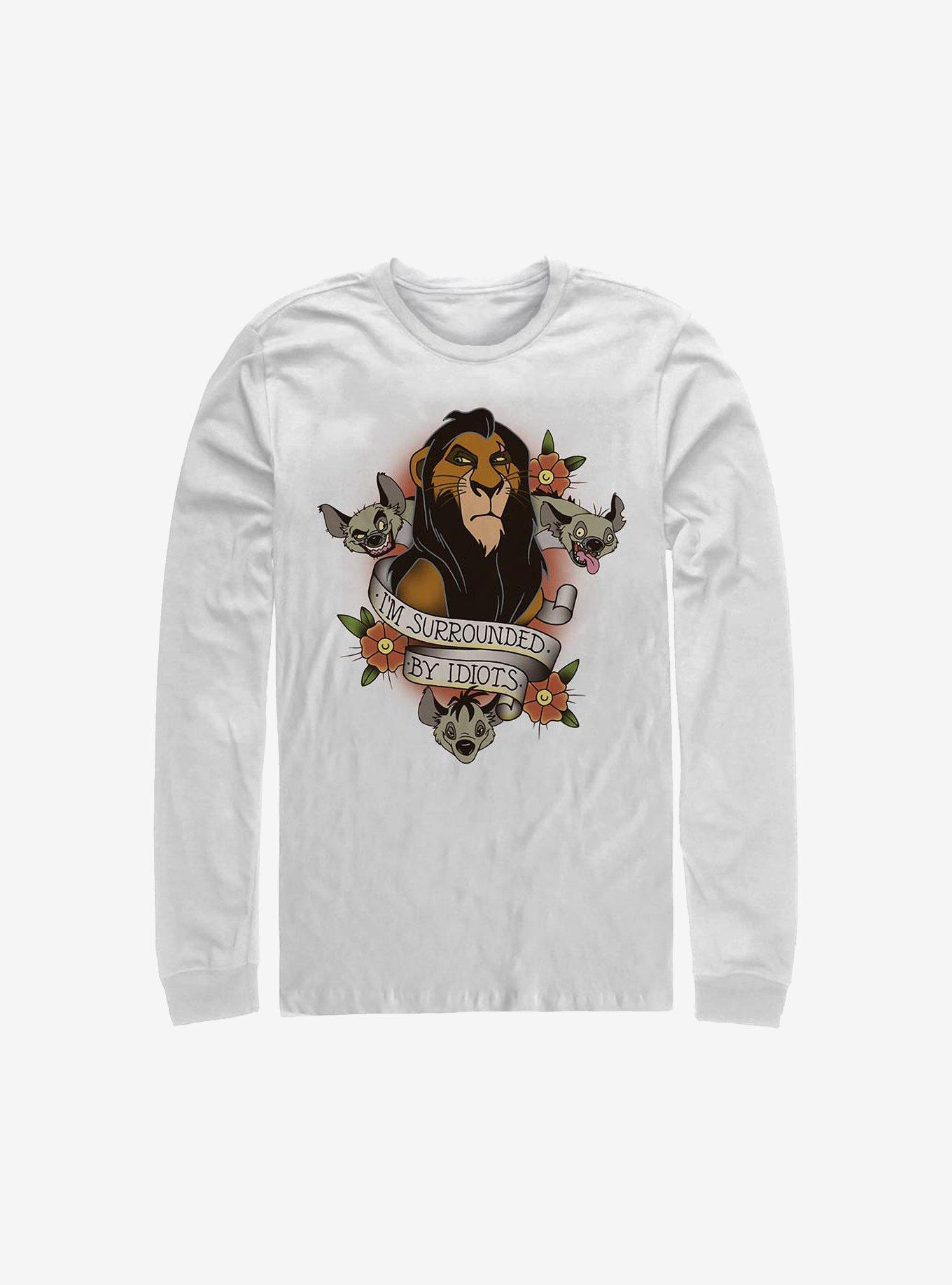 Disney The Lion King Surrounded Long-Sleeve T-Shirt, WHITE, hi-res