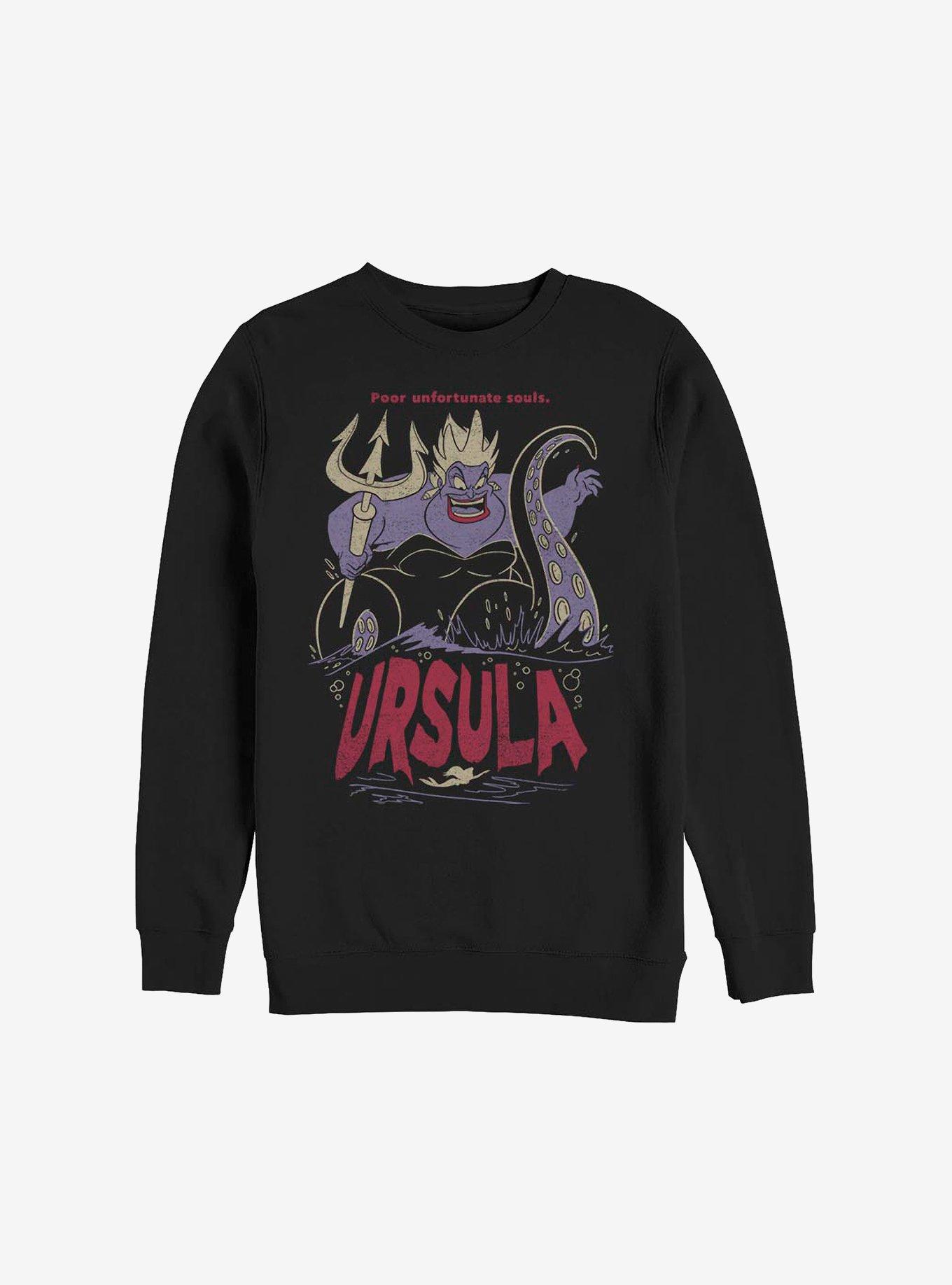 Disney The Little Mermaid Ursula The Sea Witch Crew Sweatshirt, , hi-res