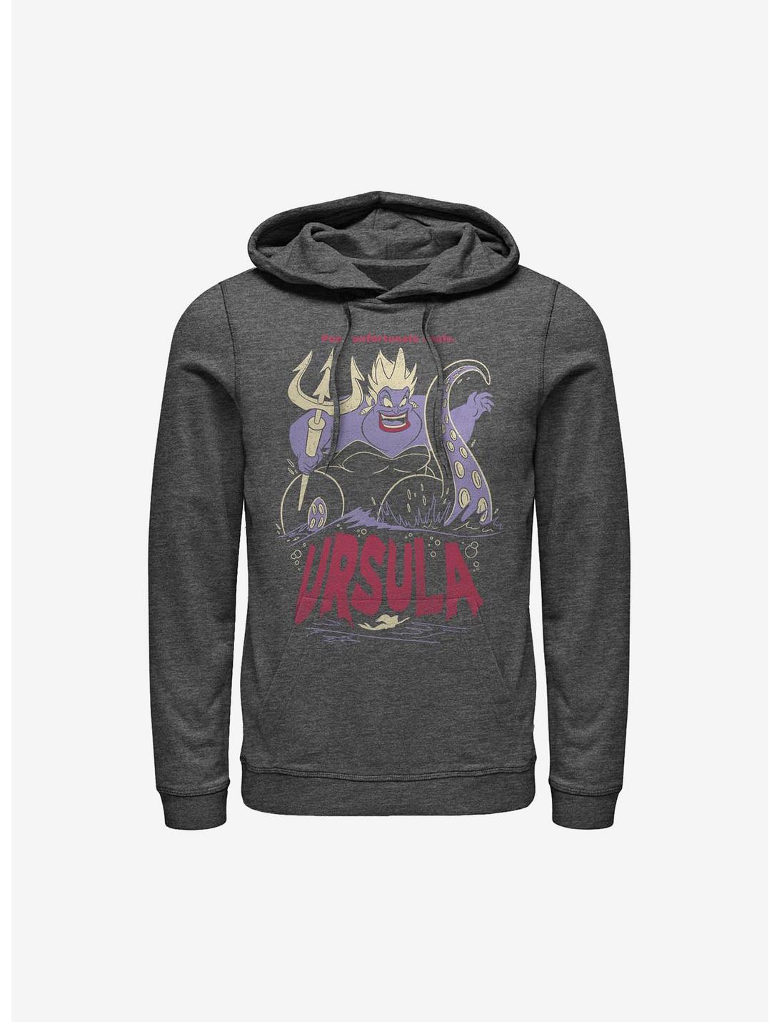 Disney The Little Mermaid Ursula The Sea Witch Hoodie, CHAR HTR, hi-res