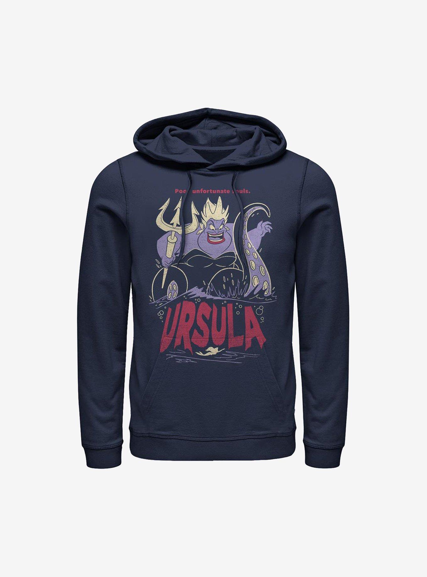 Disney The Little Mermaid Ursula The Sea Witch Hoodie, NAVY, hi-res