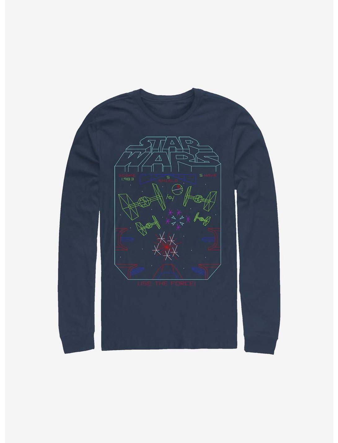 Star Wars 5 Standing By Long-Sleeve T-Shirt, NAVY, hi-res