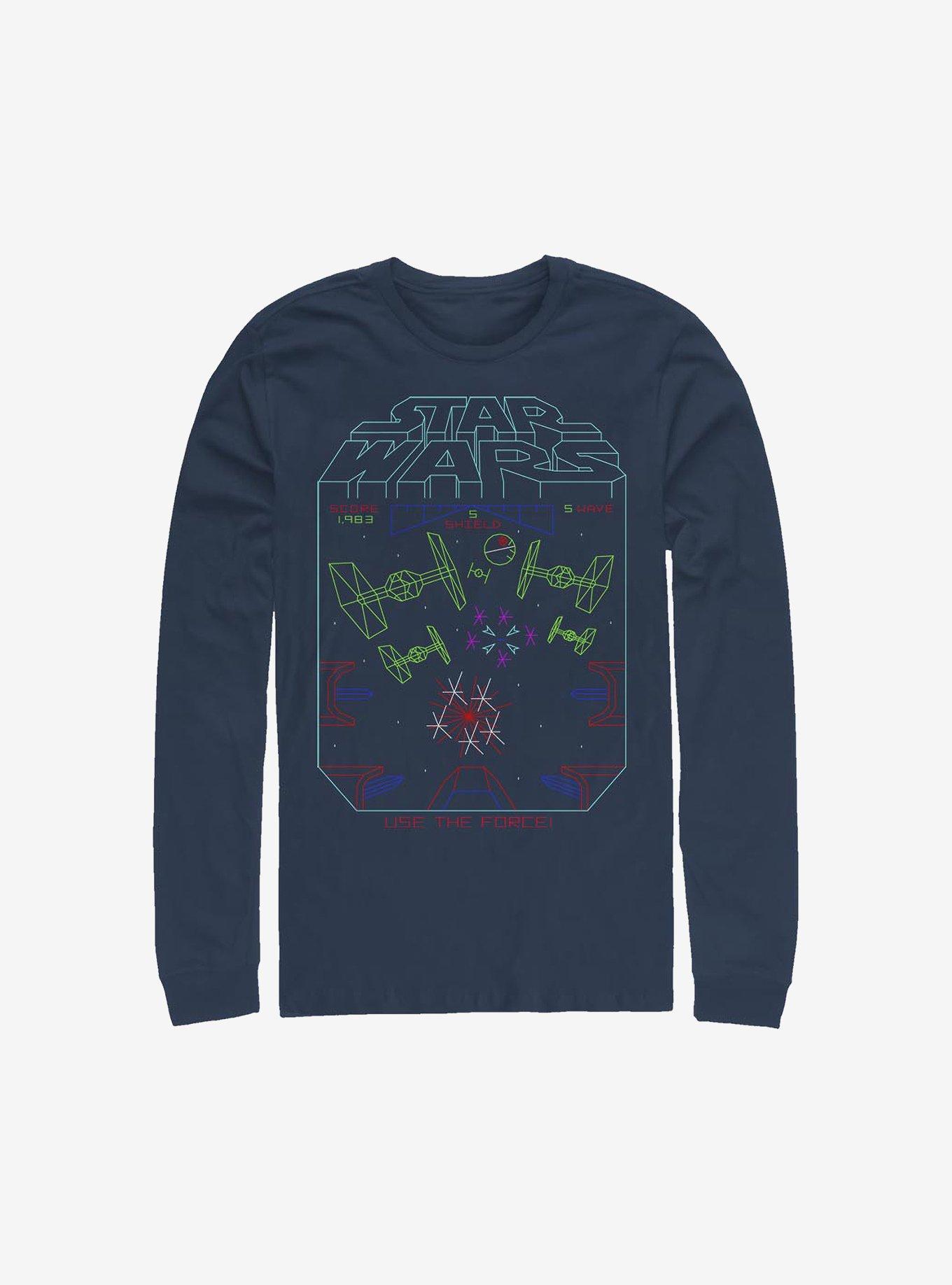 Star Wars 5 Standing By Long-Sleeve T-Shirt, NAVY, hi-res