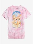 Corgi Dream Tie-Dye Girls T-Shirt, MULTI, hi-res