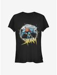 Marvel X-Men Rocker Storm Girls T-Shirt, BLACK, hi-res