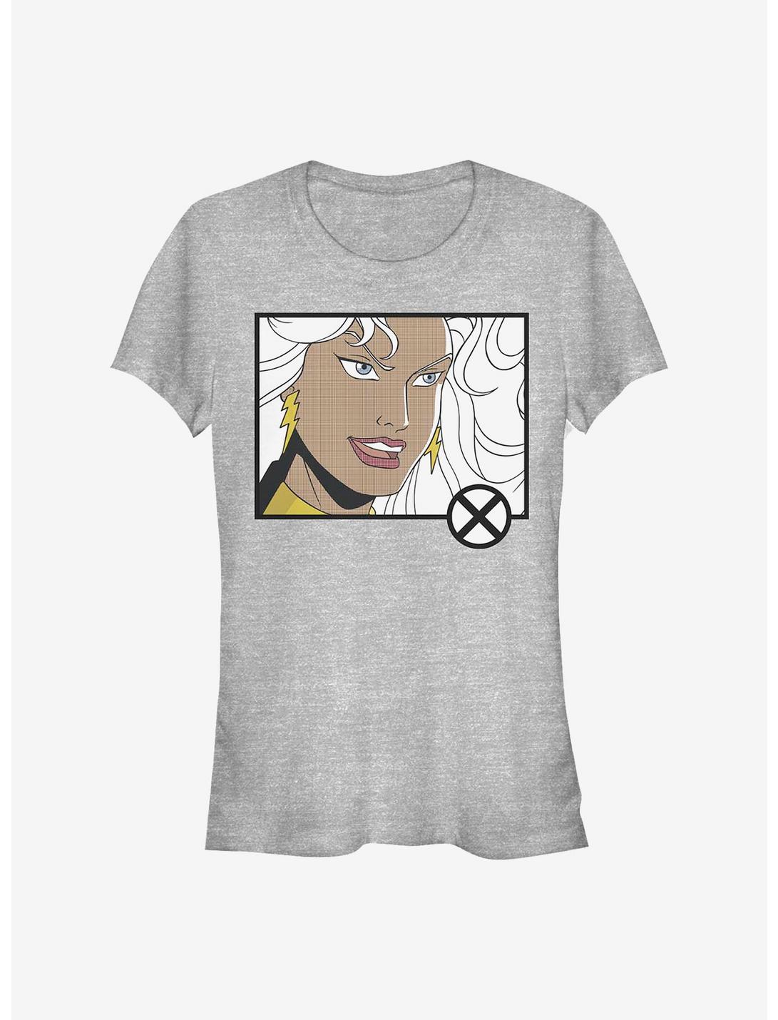 Marvel X-Men Storm Pop Art Girls T-Shirt, ATH HTR, hi-res