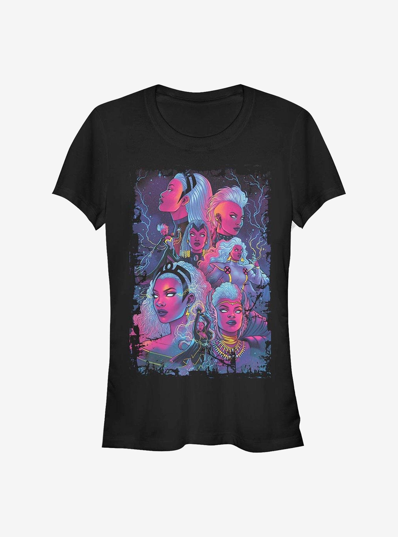 Marvel X-Men Visions Of Storm Girls T-Shirt, , hi-res