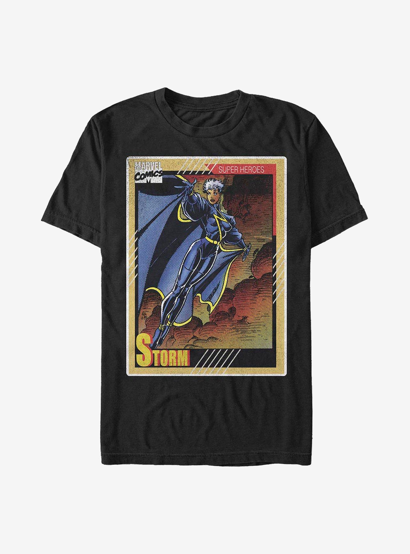 Marvel X-Men Storm Card T-Shirt, BLACK, hi-res