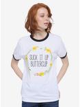 Suck It Up Buttercup Girls Ringer T-Shirt, MULTI, hi-res
