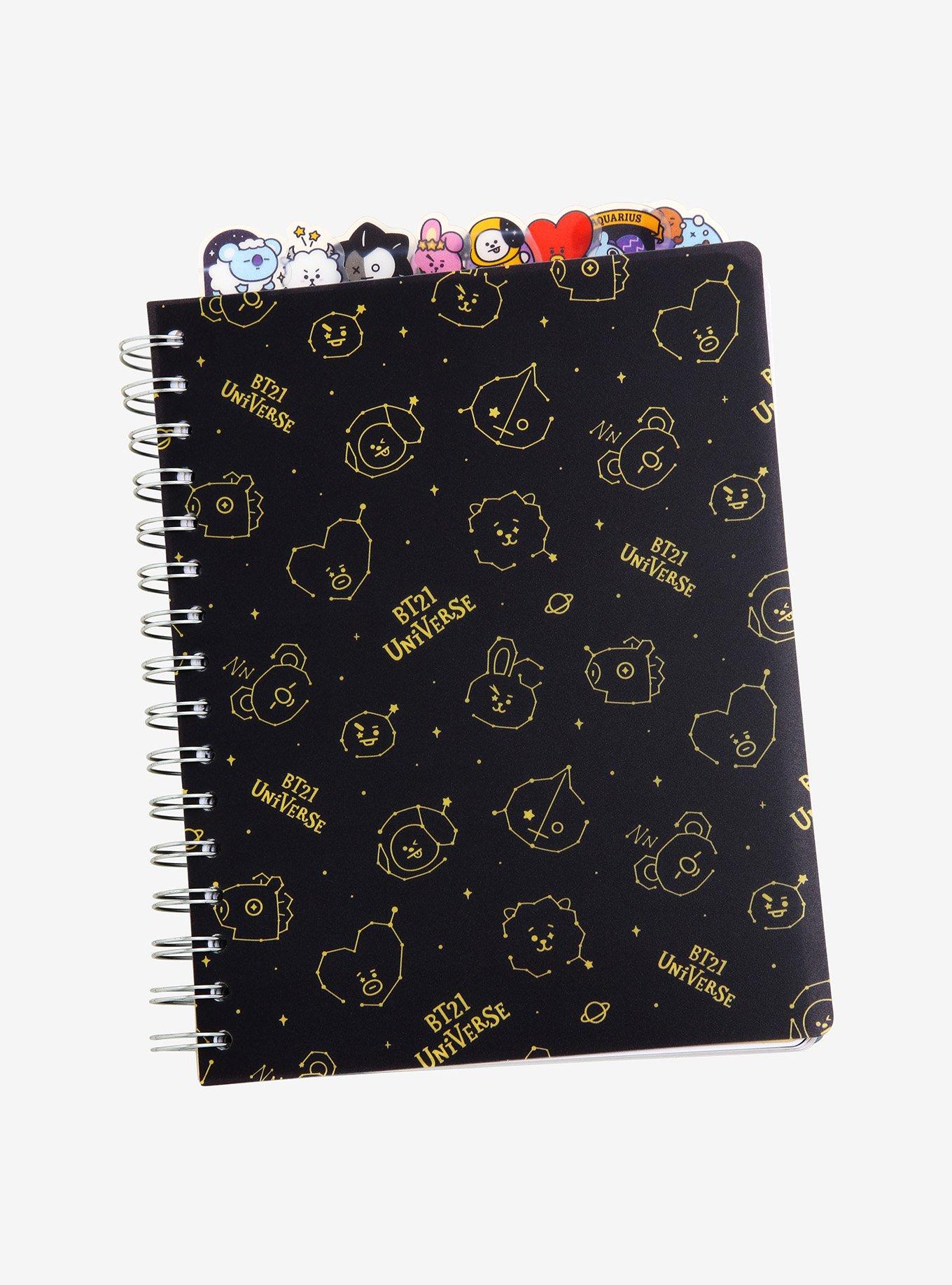 BT21 Astrology Tabbed Journal Hot Topic