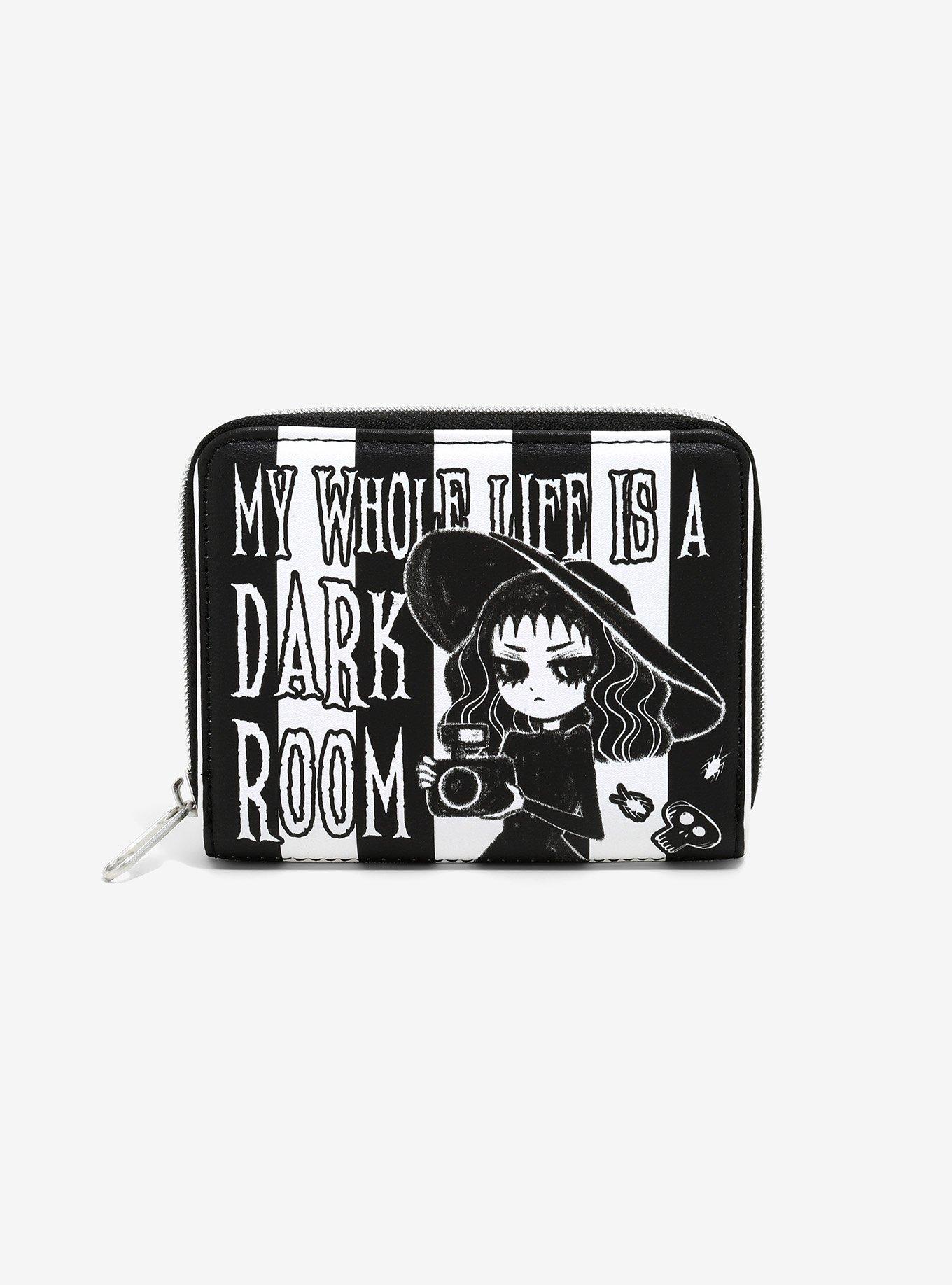 Loungefly Beetlejuice Lydia Mini Zip Wallet, , hi-res