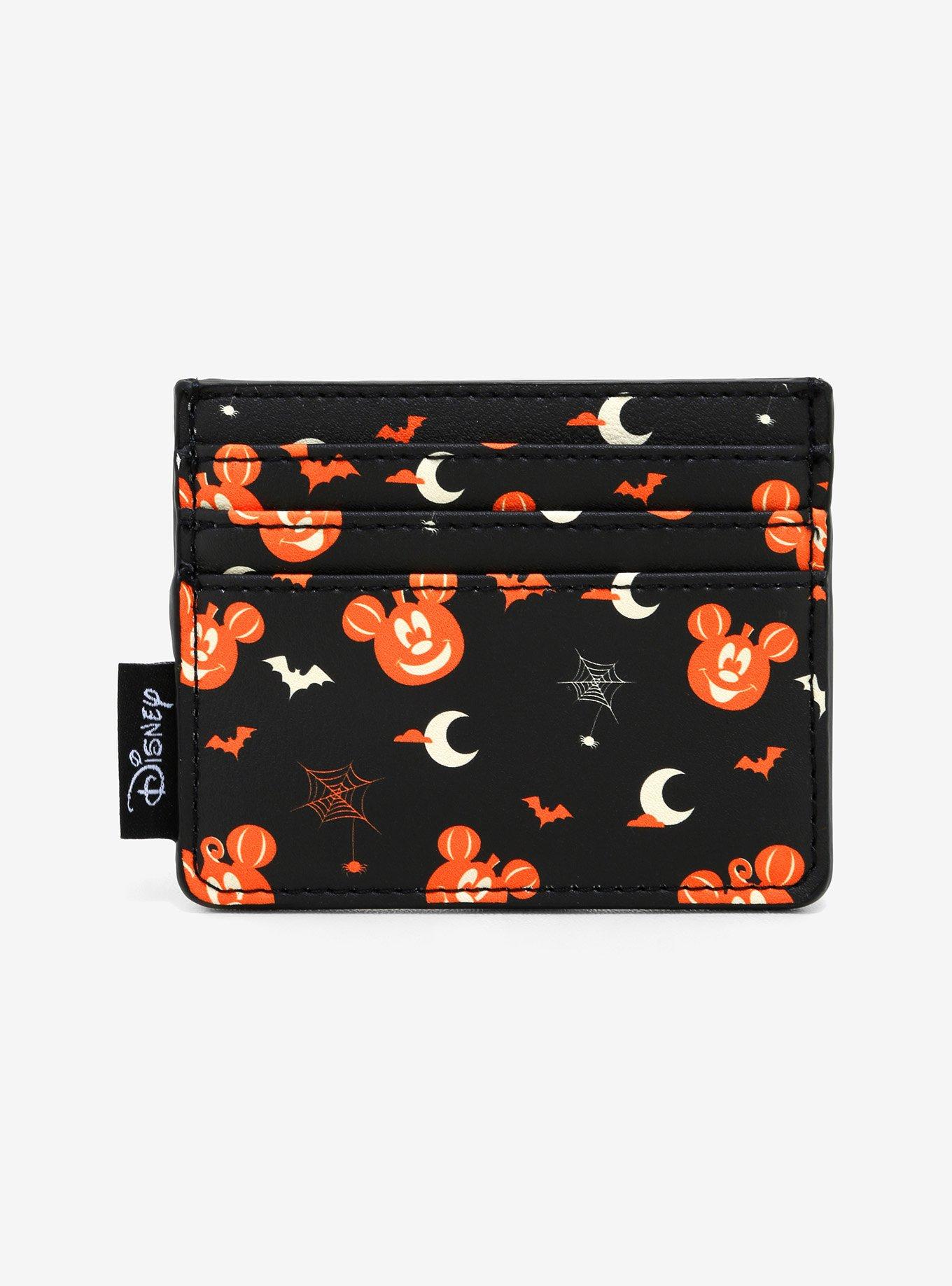Loungefly Disney Mickey Mouse Pumpkin Cardholder | Hot Topic
