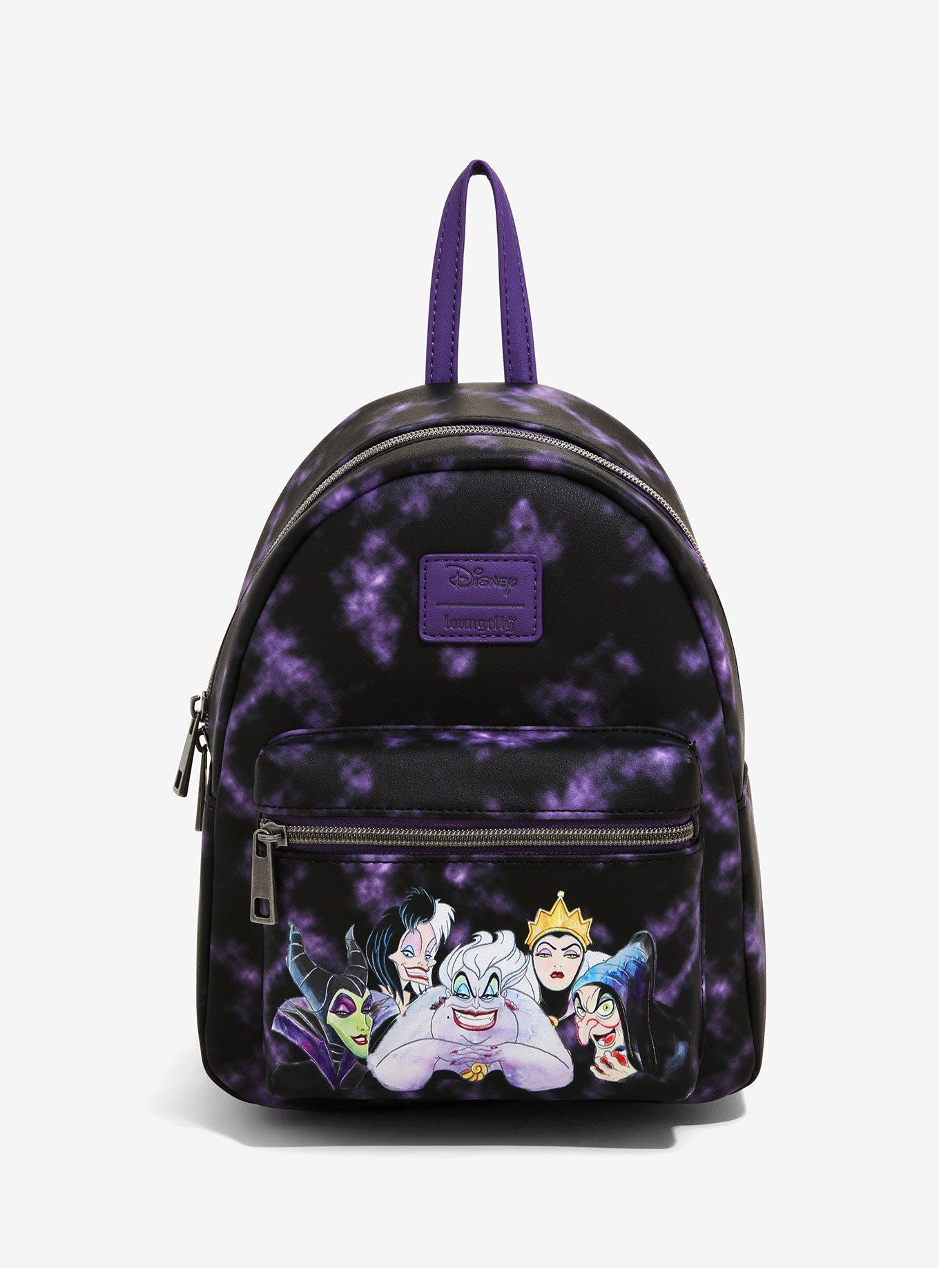 Disney Villains Icons Nylon Backpack by Loungefly - The Pop Central