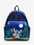 Loungefly Disney Lilo & Stitch Pumpkin Stitch Mini Backpack, , hi-res