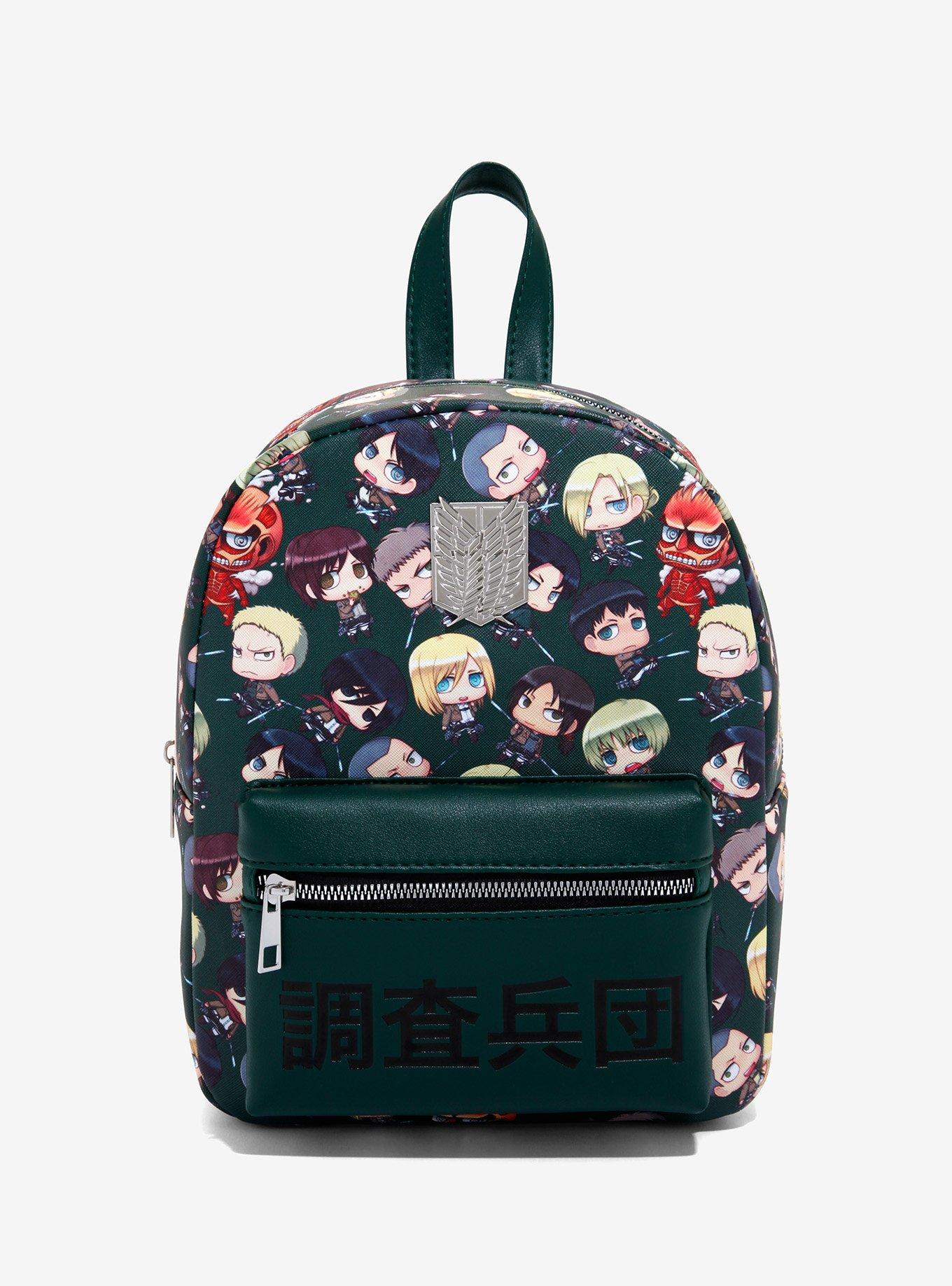 Death Note Chibi Characters Apples Mini Backpack | lupon.gov.ph