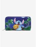 Loungefly Disney Lilo & Stitch Pumpkin Stitch Zipper Wallet, , hi-res