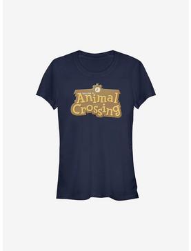 Animal Crossing Logo Girls T-Shirt, , hi-res