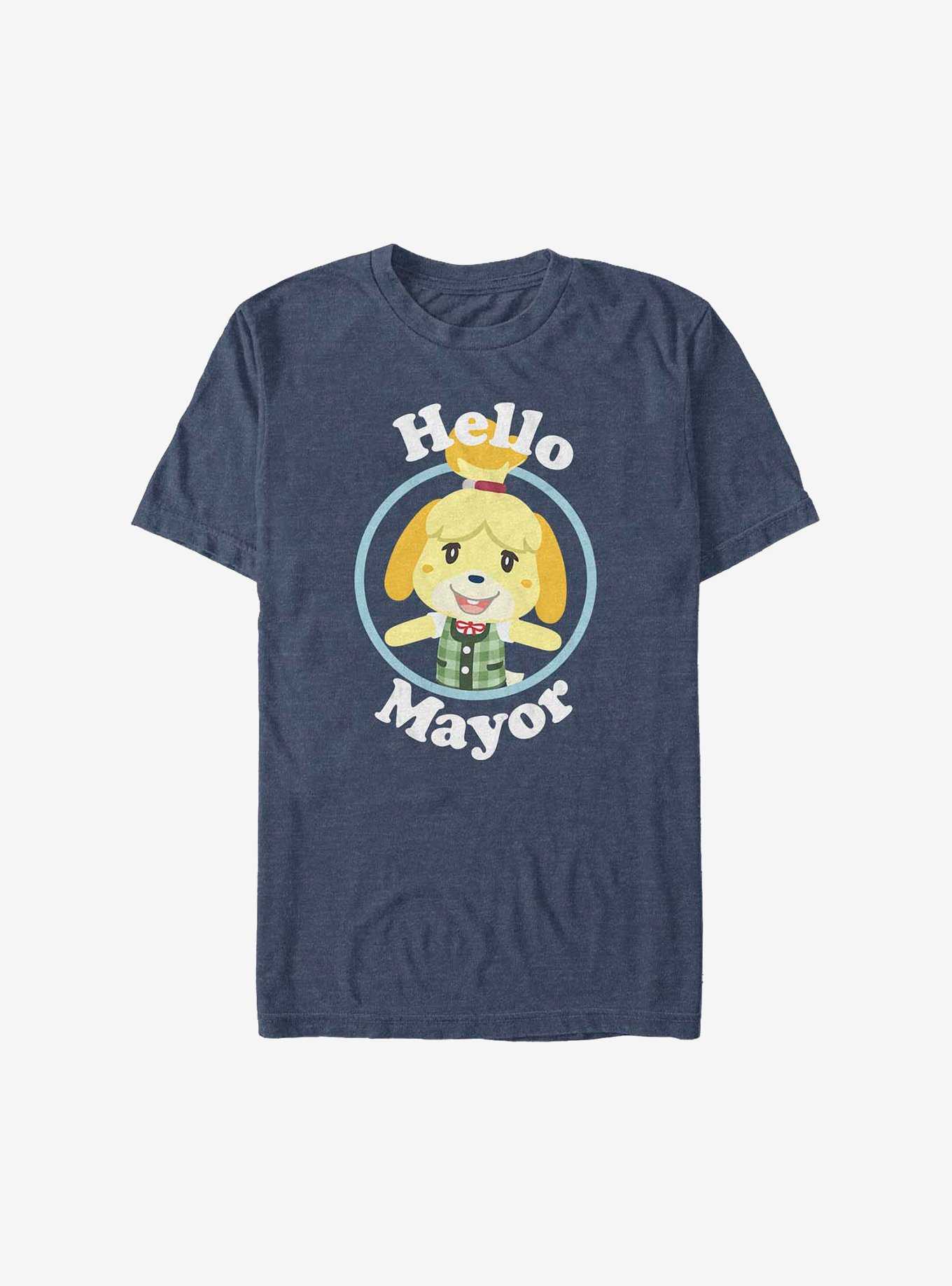 Nintendo Animal Crossing Isabelle Hello Mayor And Quit T-Shirt, , hi-res