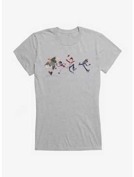 The Last Kids On Earth Group In Action Girls T-Shirt, , hi-res