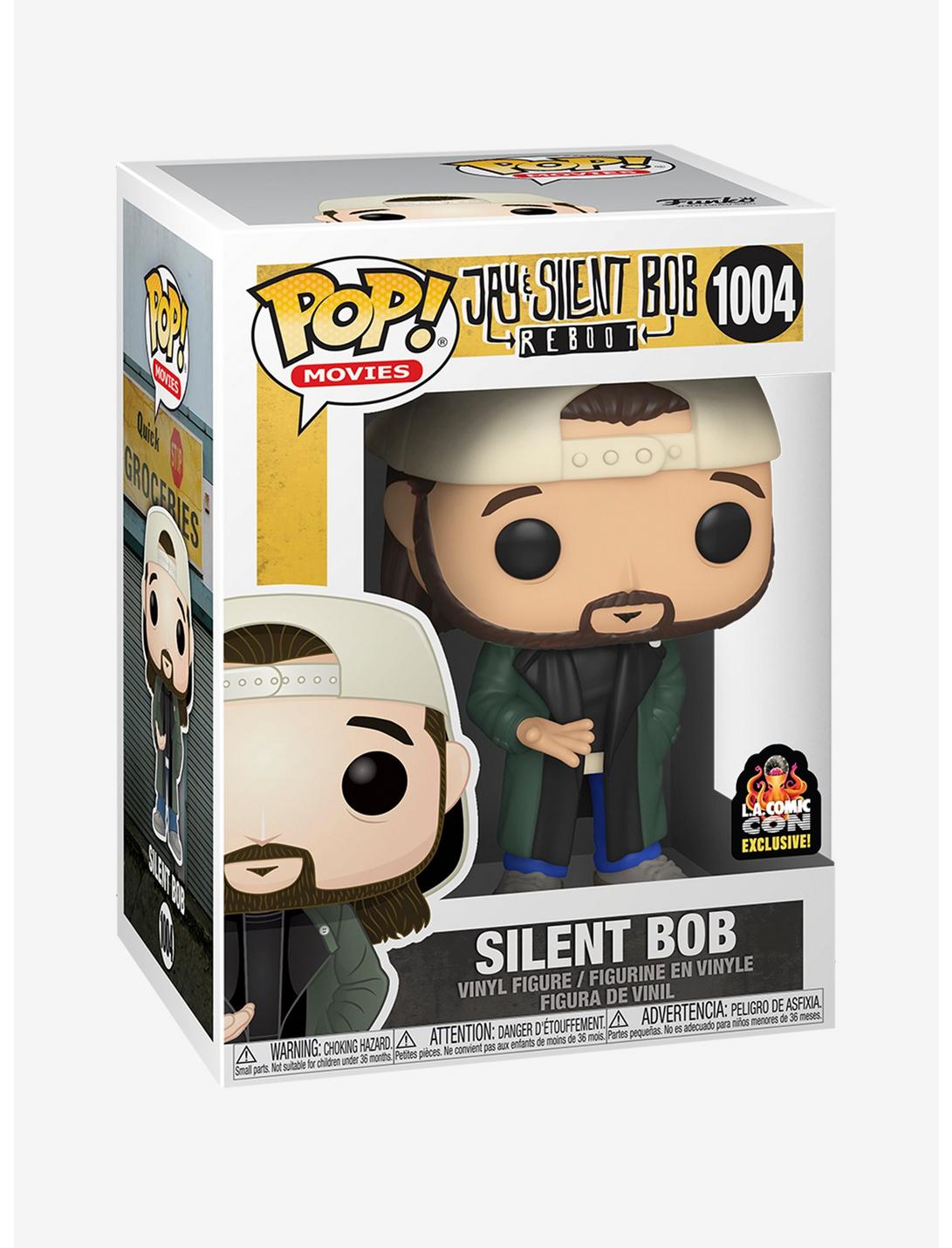 Funko Jay & Silent Bob Reboot Pop! Movies Silent Bob Vinyl Figure 2020 Fall Convention Exclusive, , hi-res