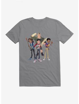 The Last Kids On Earth Group Pose T-Shirt, STORM GREY, hi-res