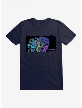 The Last Kids On Earth Group Scene T-Shirt, NAVY, hi-res