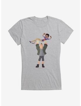 The Last Kids On Earth Quint And Dirk Girls T-Shirt, HEATHER, hi-res