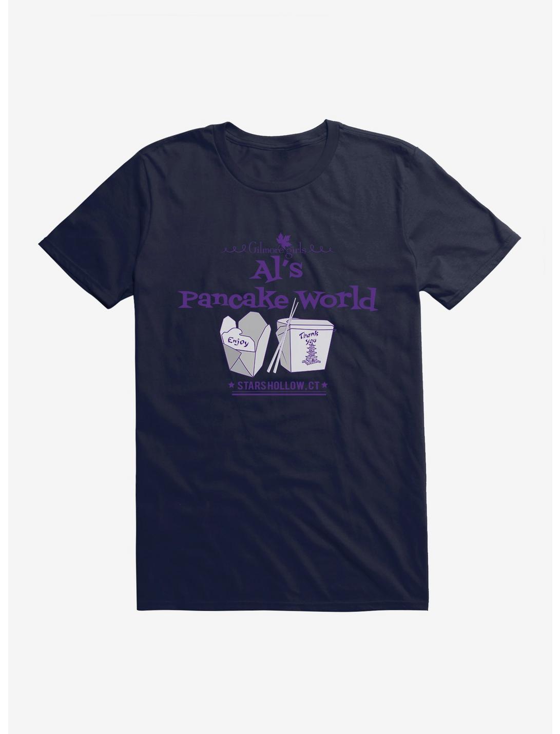 Gilmore Girls Al's Pancake World T-Shirt, NAVY, hi-res